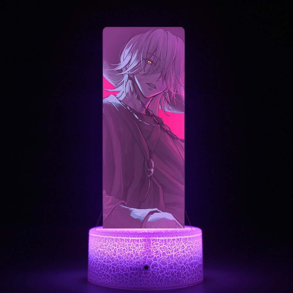 KPop K-POP Demon Hunters Kawaii Zoe Rumi Mira Saja Boys Superstar Monochrome Light Remote Control 16 Color Light Night Light