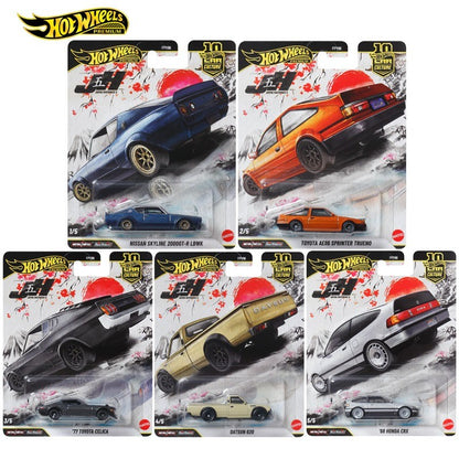 Hot Wheels Premium 2025 FPY86 Ronin Run 2, Japan Historics 5 Car Culture, Modelo Diecast Escala 1:64, Brinquedos Colecionáveis de Presente para Crianças