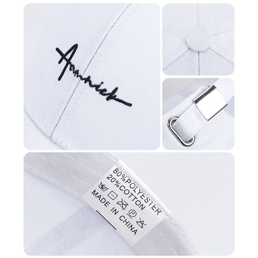 Summer Sunscreen Adjustable Sun Hats Cotton Solid Color Baseball Cap Sunscreen Hat Women