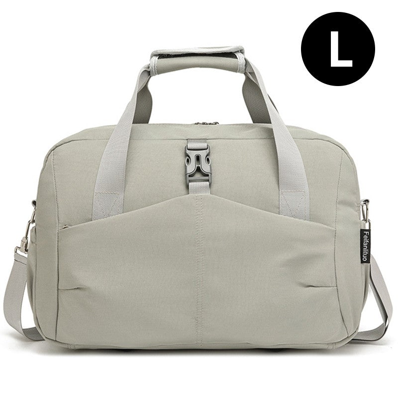 Women Travel Tote Bag Casual Outdoor Travel Short Trip Luggage Shoulder Bags Portable Commuting Gym Fitness Sports Handbag