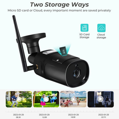 Abuntu 5MP HD IP Camera H.265 4MP Audio CCTV Security Camera ONVIF AI Human Detection Wifi Surveillance Camera ICSEE APP/XMeye