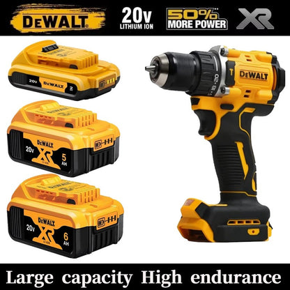 DEWALT Bateria 20V 6AH recarregável de íon de lítio carregador DCB118 Parafusadeira Furadeira Elétrica sem escovas DCD805 ferramenta elétrica