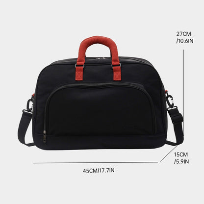 Large-Capacity Short-Distance Travel Bag for Women, Foldable Business Trip Luggage Storage Bag, Lightweight Travel Handbag for Men, Fashionable Yoga Bag for Sports