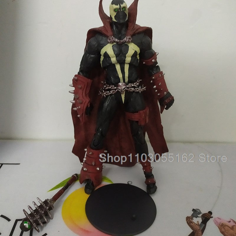 Boneco Spawn Mortal Kombat Action Figure MF Brinquedos Coleção Figurals Modelo Presente de Aniversário