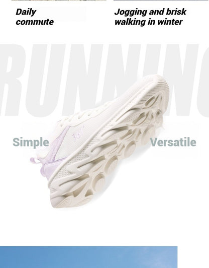 361 Degrees Women's Sneakers Retro Platform Sole Breathable Mesh All-Day Comfort Lightweight  Fitness Female Sneakers 682522230