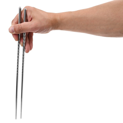 Varetas de Culinária Longas para Cozinha, Hashi de Metal, Utensílios de Cozinha, Hashi Doméstico, Prático