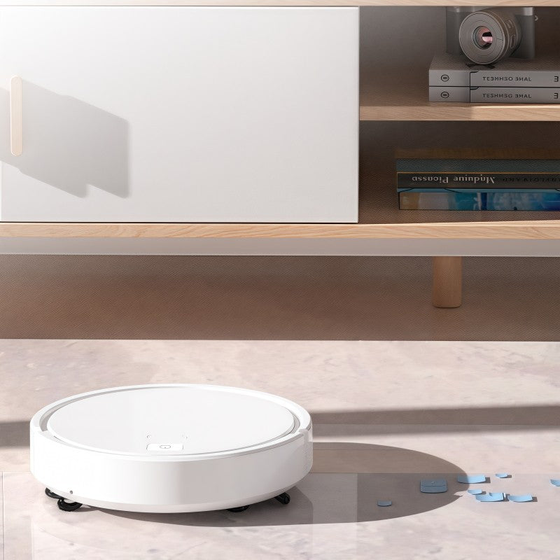 Ultra-Thin 3-in-1 Robot Vacuum & Mop: Sweeping, Wet & Dry Cleaning for Hard Floors, Pet Hair,Tiles - Automatic & Rechargeable