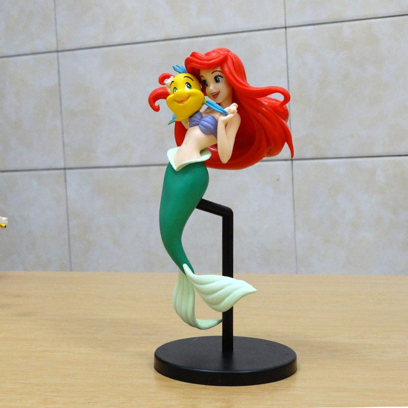 5 estilo Desenho Animado Q Posket Princesa Sereia Pequena Sereia Figura Super Premium Modelo de PVC Brinquedos Colecionáveis Presente para meninas