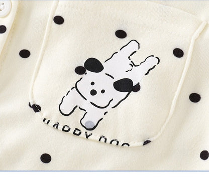 2025 Autumn New Kids Pajama Set Boys Cardigan and Girls Long Pants Homewear Baby and Children Clothing