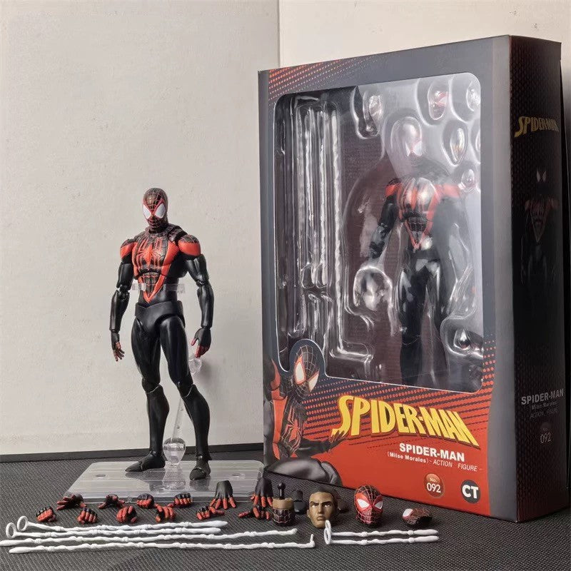 In Stock Ct Toys Spiderman Mafex 186 Scarlet Spider The Amazing Spider-Man Comic Ver Anime Action Figure Customized Gift Toys
