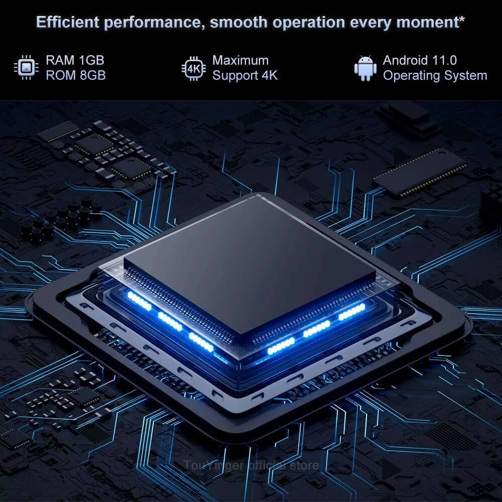 Projetor Touyinger L9 1080P Mini Portátil Full HD 4K Vídeo Projetor 15000 Lumens Home Theater Beam TV Opção Versão Android