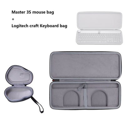 XANAD EVA Estojo Rígido para Mouse Sem Fio Logitech MX Master 3/Master 3S/Master 2S Bolsa Protetora para Viagem e Armazenamento