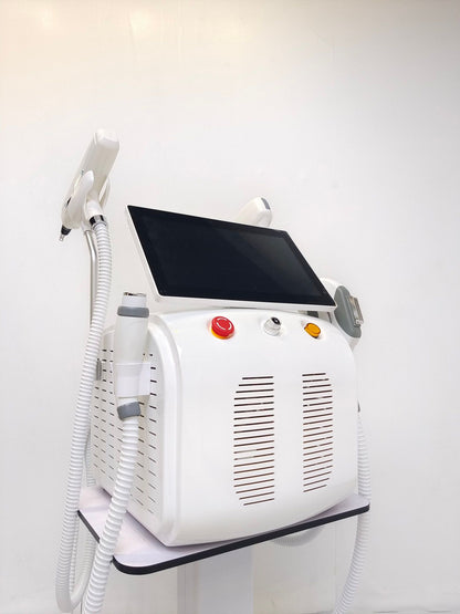 4-IN-1 NEW soprano titanium 755nm 808nm 940nm 1064nm diode laser 4000w permanent hair removal machine IPL tattoo removal machine
