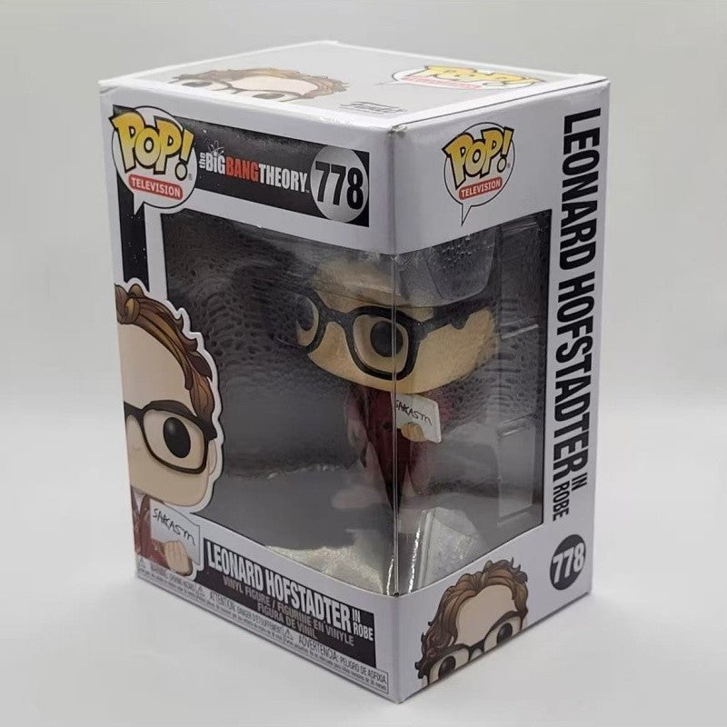 Funko Pop Genuine American Tv Series The Big Bang Theory Leonard Leakey Hofstadter Vinyl Dolls Limited Edition Collect Gift
