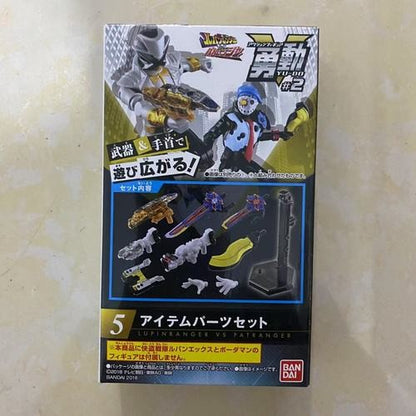 Bandai Genuíno Boneco de Ação Kaitou Sentai Lupinranger VS Keisatsu Sentai Patranger Articulações Articuláveis Modelo Brinquedos de Ornamento