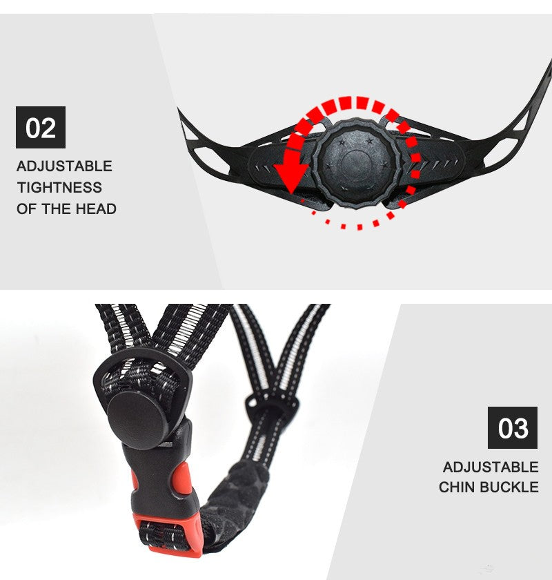 Capacete de Bicicleta Adulto GUDOOK com Luz - Capacetes de Bicicleta Masculino - Feminino - Luzes LED Dianteira e Traseira para Scooter? Ciclismo, Patinação
