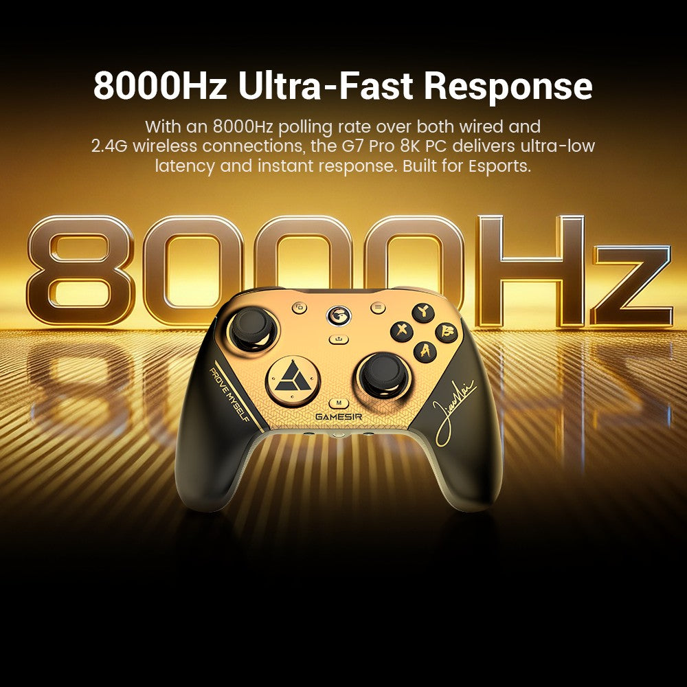 GameSir G7 Pro 8K Champion Edition Hall Effect Switch Controller for Nintendo Switch 2, Android, iOS, PC, Steam, 8000Hz Gamepad