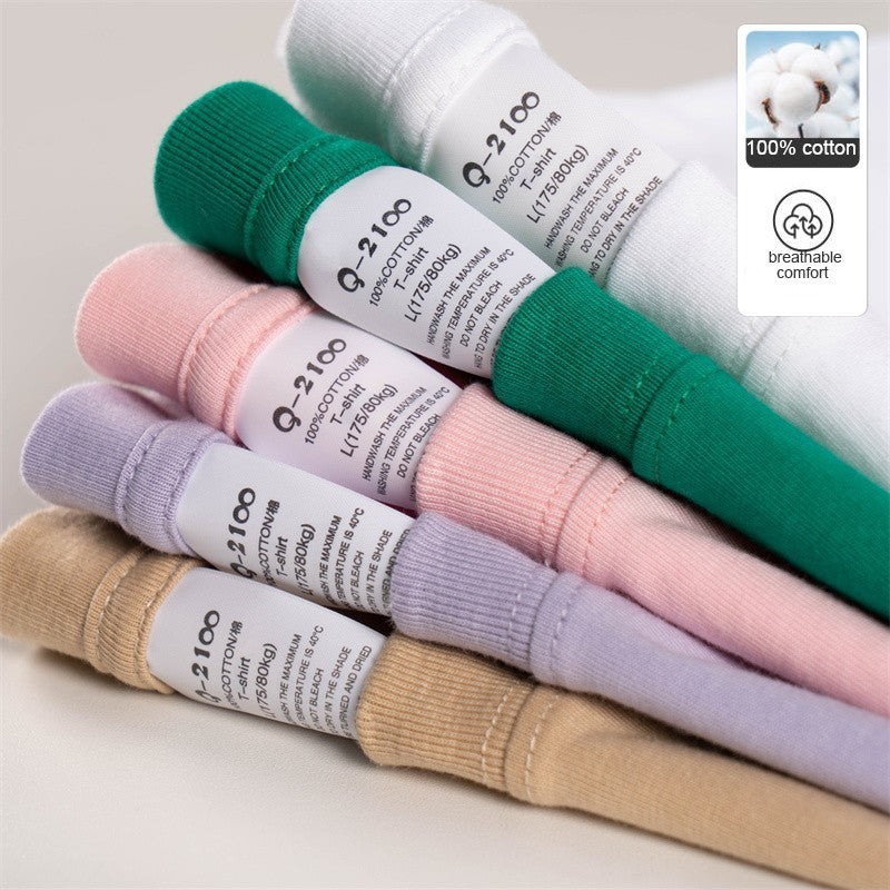 Top Grade 100% Mecerized Cotton New Summer Brand Tops Round Neck Plain t Shirt For Men Short Sleeve Casual Fashion Men Clothing