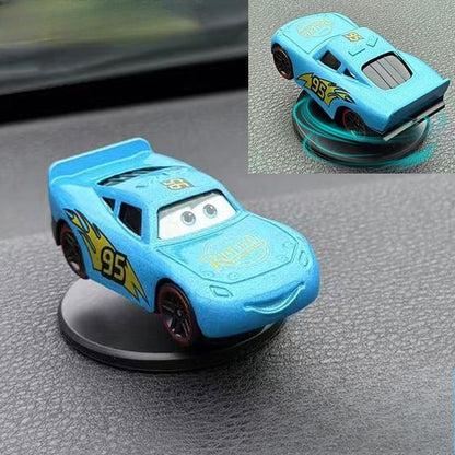 Disney Pixar Carros 3 Relâmpago McQueen Derrapagem Rotação Decoração Automotiva Painel Giratório Automotivo Console Central adereço gif