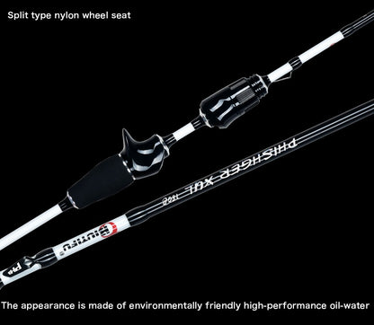 BIUTIFU Spinning Casting Ultralight Rod 1.8/1.92m T800 Carbon Fiber Fuji Ring 0.2-8g Solid Tip For Lure Trout Fishing Phishger