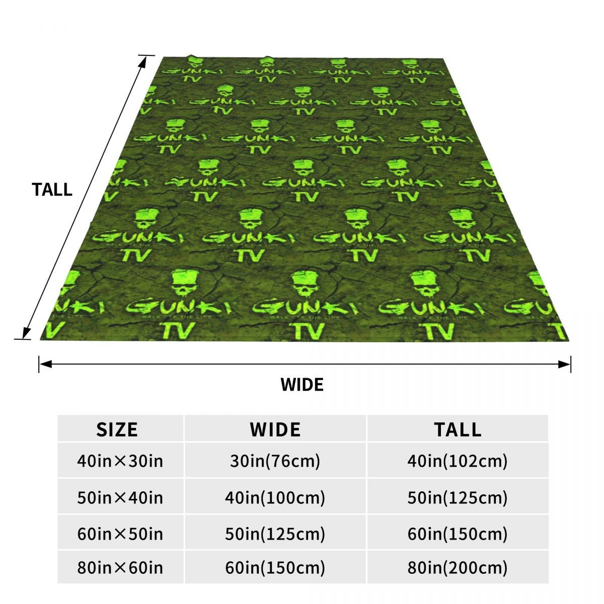Gunki Fishing Blanket Soft Warm Flannel Throw Blanket Bedspread for Bed Living room Picnic Travel Home Sofa