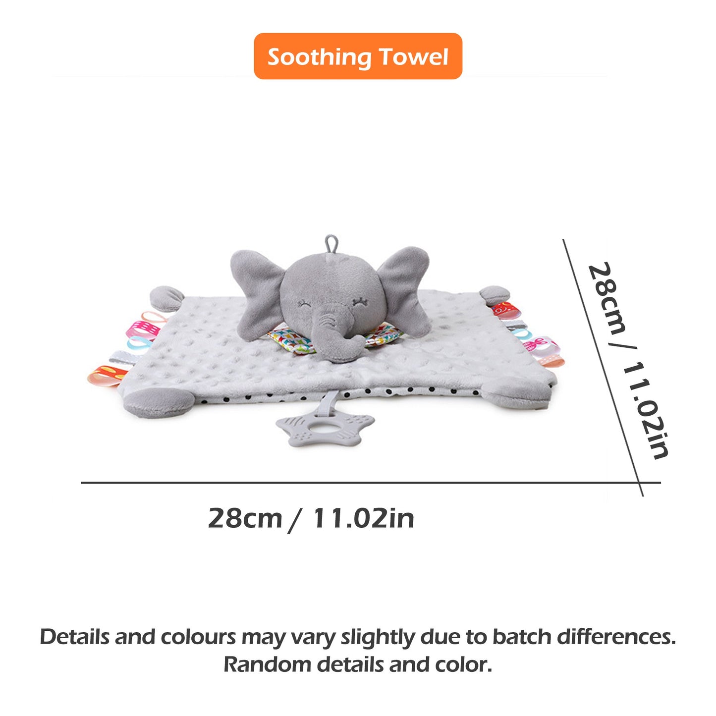 Newborn Baby Plush Stuffed Toys Cute Animal Blanket Comforter Bunny Elephant Soothe Appease Towel Baby Gift