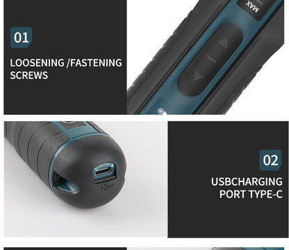 Parafusadeira Elétrica Sem Fio Makita | 3.6V 5N.m Torque | Mandril 1/4" | Bateria Li-ion 1300mAh