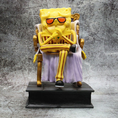 Spongebob Patrick Star Captain Eugene H. Armor Abs Krabs Squidward Tentacles As One Piece Character Figure Toys