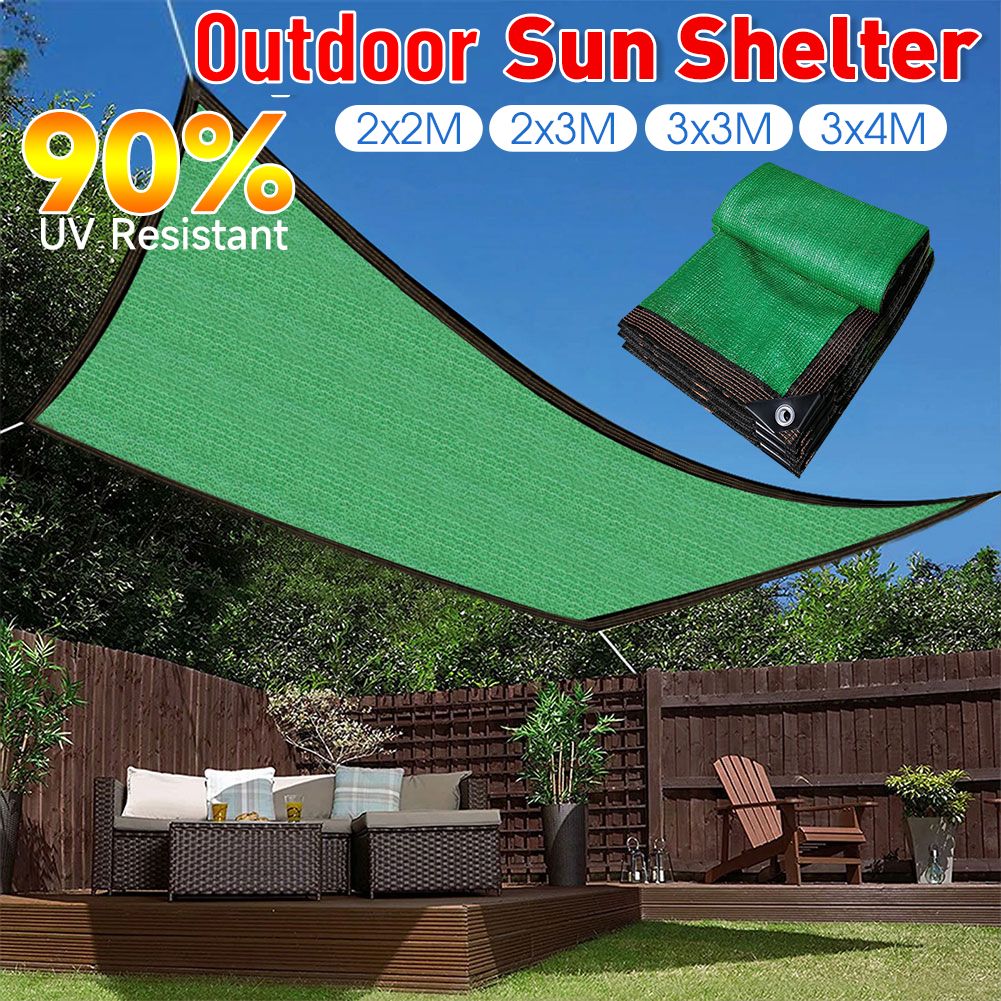 Outdoor Awnings Square Sun Shade Sail Garden Canopi For Terrace Car Canvas Awning Rectangle Pool Sun-Shelter Sunshade Sail  Hot