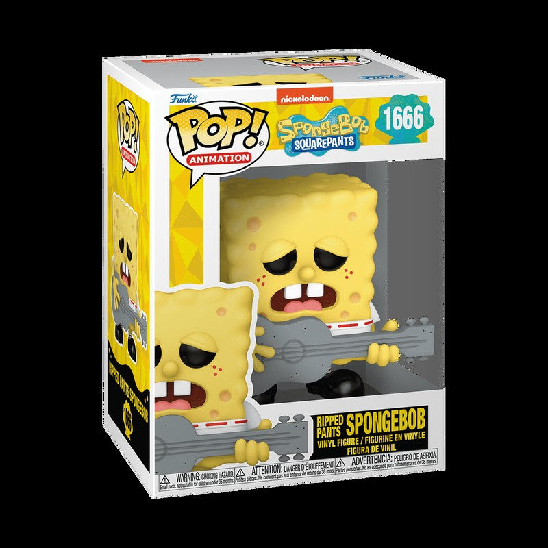 Anime Bob Esponja Modelo Funko Pop Calça Quadrada Boneco de Ação Tentáculos Figura de Vinil Decoração de Mesa Enfeite Brinquedo Edição Limitada Presente