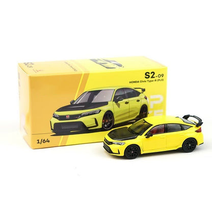 Novidade em Estoque 1:64 S33-02 Poprace Porshce Singer Dls Turbo Study Miniatura em Liga Fundida S29-01 Brinquedo Carro de Corrida Porshce