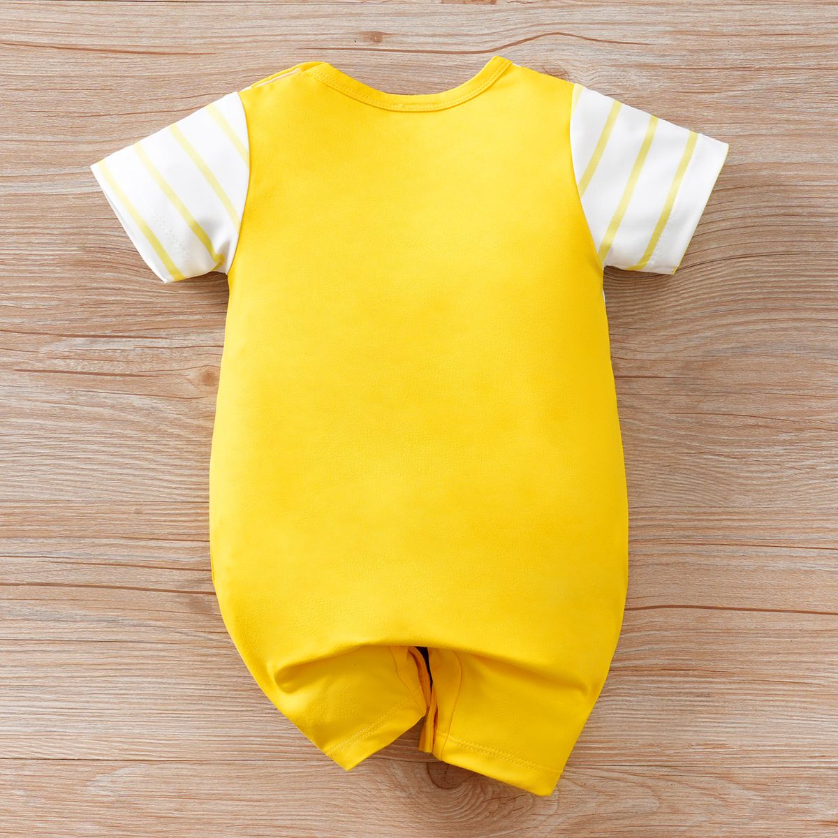 IURNXB Newborn Baby Romper Summer Cat Printed Short Sleeve Stripe Jumpsuit Infant One Piece Outfit for Boys Girls Unisex 0-18M