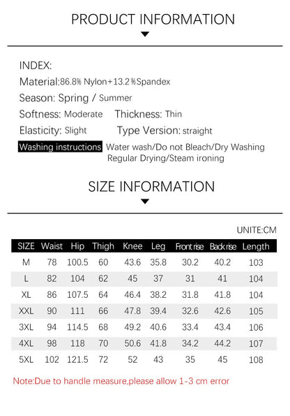 TFETTERS Brand Summer Men Pants New Elastic Waist Casual Solid Color Pants Ice Silk Thin Straight Breathable Loose Sweatpant Men