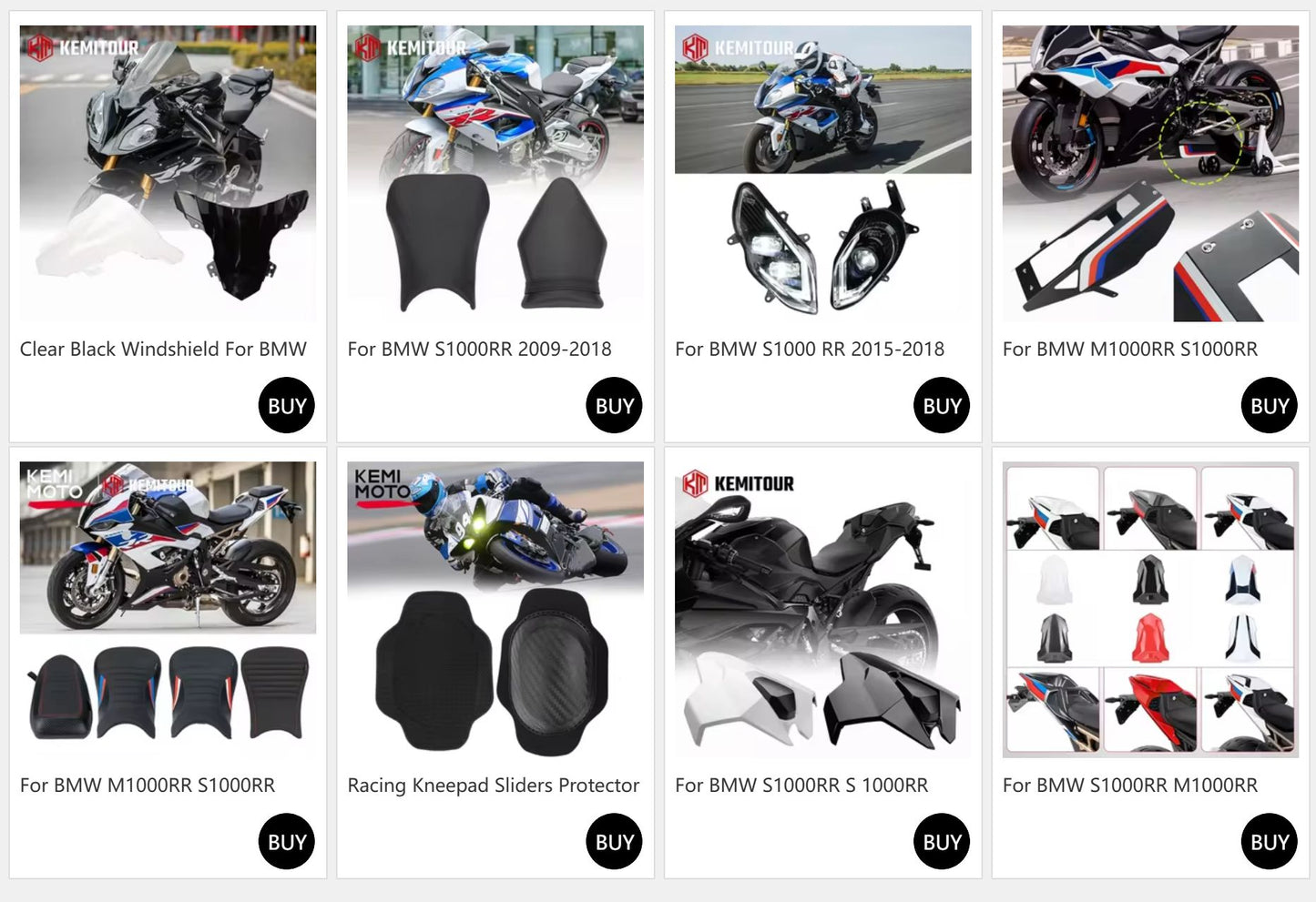 Para BMW M1000RR S1000RR 2019-2023 Assento de Motocicleta Dianteiro do Piloto e Almofada do Passageiro Substitui Peças do Assento Traseiro S 1000 M1000 RR