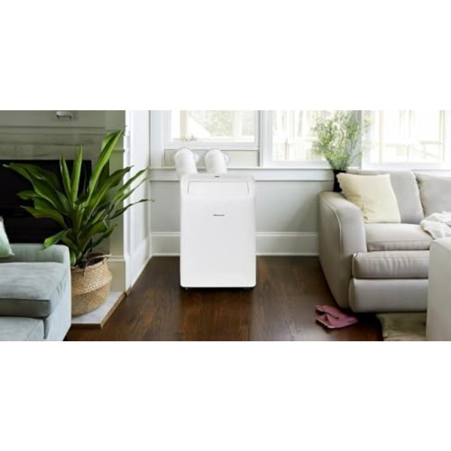 Ar Condicionado Portátil de Mangueira Dupla, 8000 BTU, 350 Pés Quadrados, com Tecnologia Inverter e Conectividade Wi-Fi para Resfriamento Eficiente