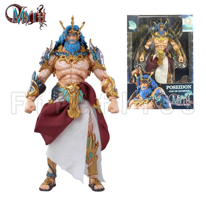 Shinfu Toys Boneco Articulado 1/12 Deuses do Mito Zeus Hades Poseidon Anime Para Presente