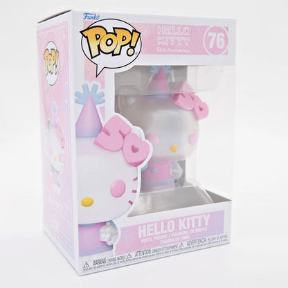 Funko Pop Hello Kitty 50th Action Figures Model Toys Anime Figureine Statue Doll Cartoon Collectible Vinyl Figure Souvenir Gifts