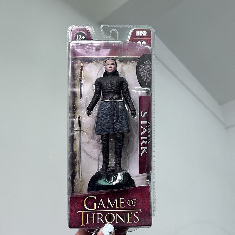 Jon Snow Night King Daenerys Targaryen Frost Wyrm Viserion Black Ice Dragon Rhaegal Action Figure Model Toys Desktop Decoration