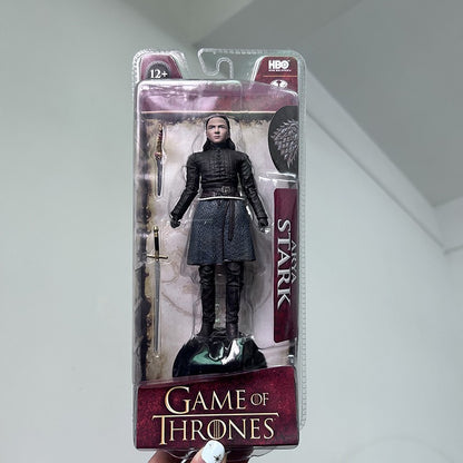 Jon Snow Night King Daenerys Targaryen Frost Wyrm Viserion Black Ice Dragon Rhaegal Action Figure Model Toys Desktop Decoration