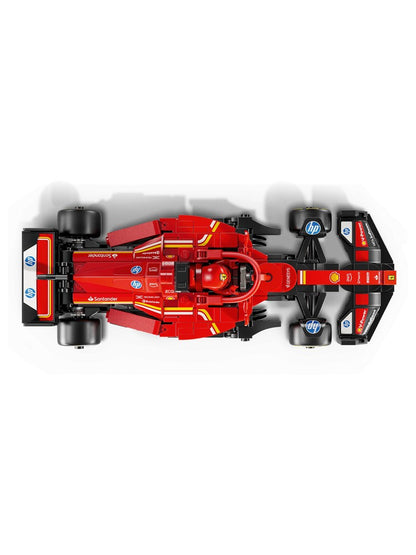 Lego 77242 Ferrari SF-24 F1 de Corrida 2025 Novo Brinquedo Educacional Infantil Blocos de Montar