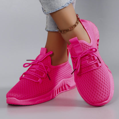 Women's summer breathable mesh flat shoes women's shoes casual sports shoes, clearance free shipping