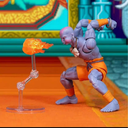 Original jada Street Fighter 1/12 figure limited edition Feilong Dalsim 6-inch movable model collection finished product