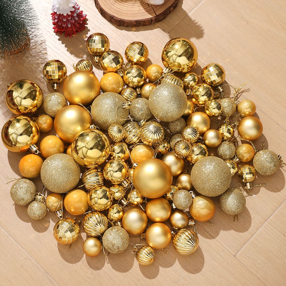 10/20/30/50/100Pcs Merry Christmas Ball Hanging Christmas Tree Decoration for Home Decor New Year 2026 Navidad Party Supplies