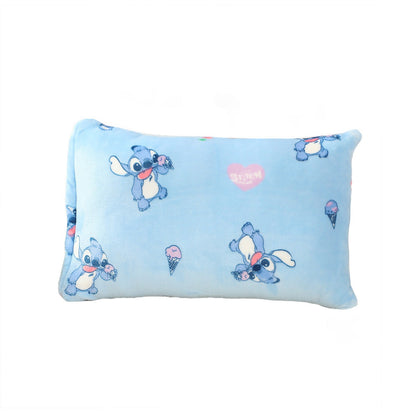 Disney Stitch Blanket Warm Flannel Blanket Pillowcase Office Nap Blanket Air Conditioning Blanket Student Blanket Bed Sheet