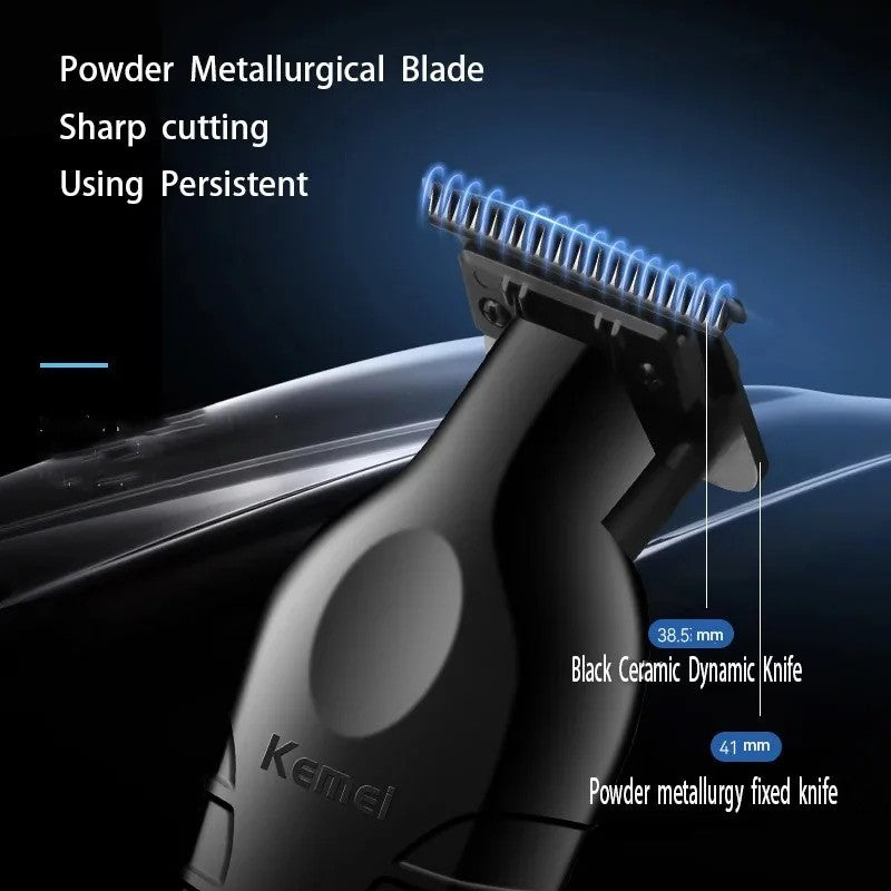 Kemei 2299 2296 T95 Professional Hair Clipper Cordless Trimmer Electric Foil Shaver Men Rechargeable Finish Hair Cutting Machine