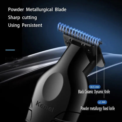 Kemei 2299 2296 T95 Professional Hair Clipper Cordless Trimmer Electric Foil Shaver Men Rechargeable Finish Hair Cutting Machine
