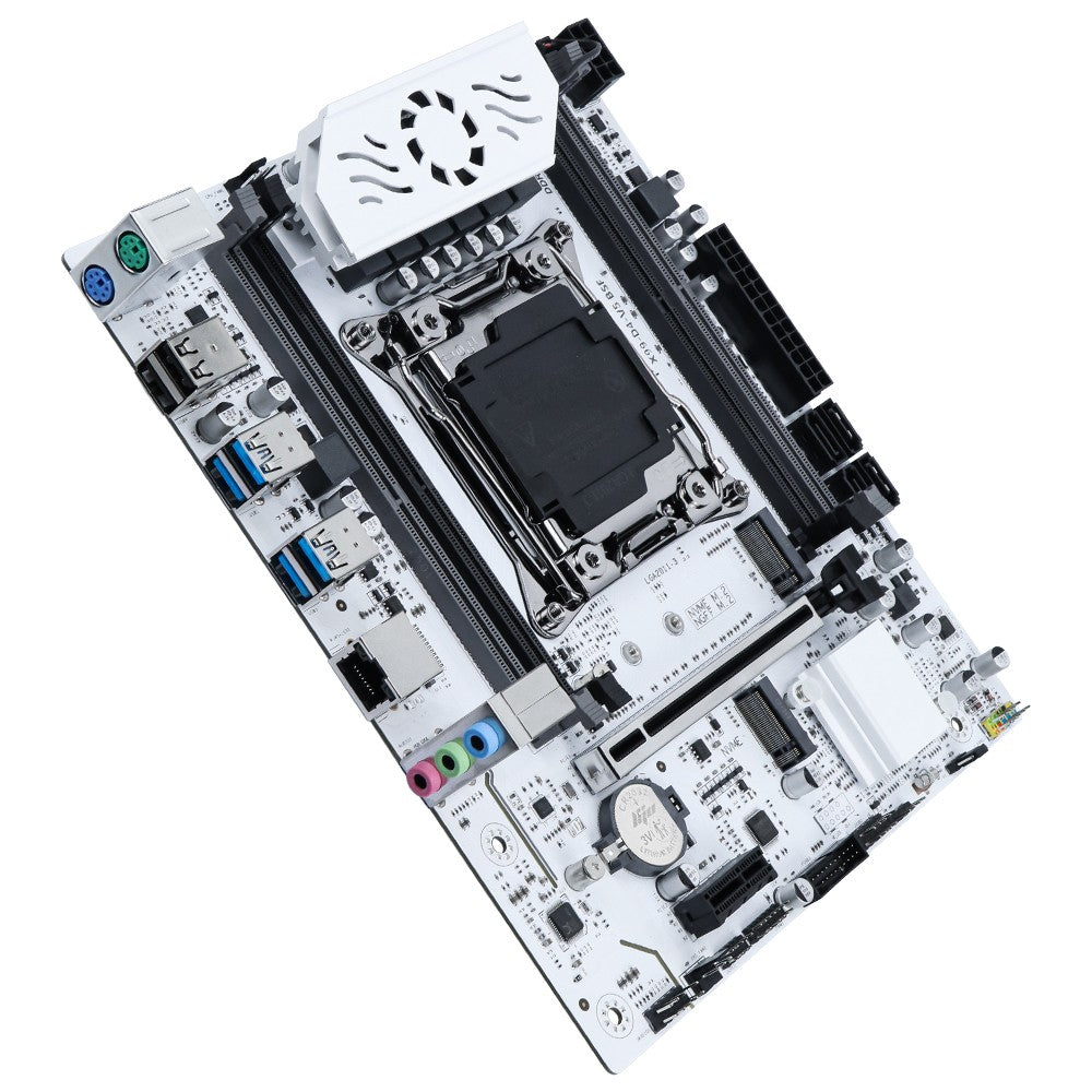 Conjunto Placa-mãe Gamer SOYO X99 C612chip com CPU Intel Xeon E5 2630 V4 DDR4 8G*1 2133MHz RAM Componentes de computador Placa principal TPM2