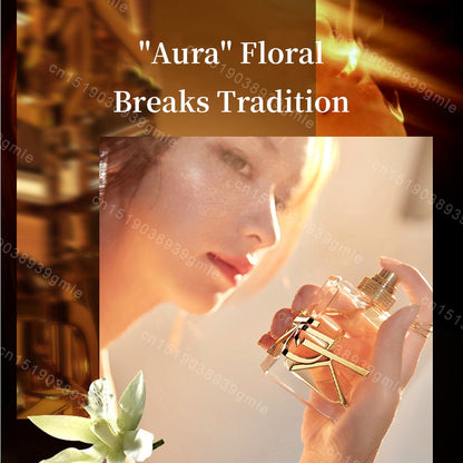 Perfume Feminino de Luxo Eau De Parfum Spray Fragrância Duradoura Feromônio Floral Spray Perfumes De Mujer