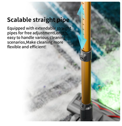 Blossom V22 45kPA Cordless Handheld Vacuum Cleaner Touch Screen Smart Dust Sensor Auto Speed Control for Home Carpet Clean