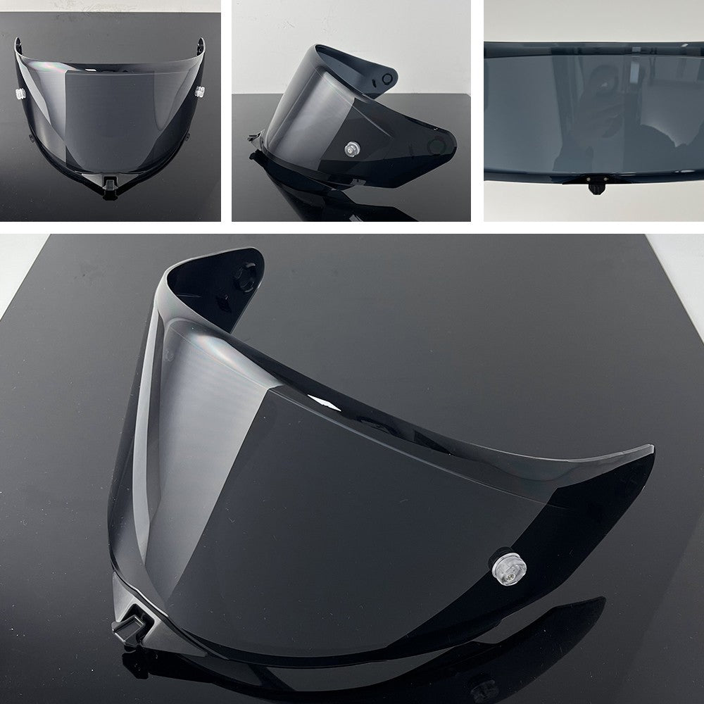 Viseira de capacete de motocicleta para capacetes KYT TT Revo Lente de substituição Escudo Para-brisa Óculos para KYT